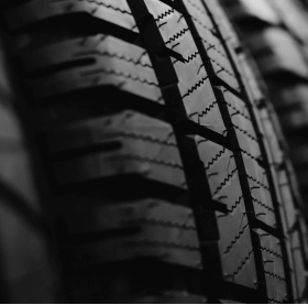 Car Tires Close Up